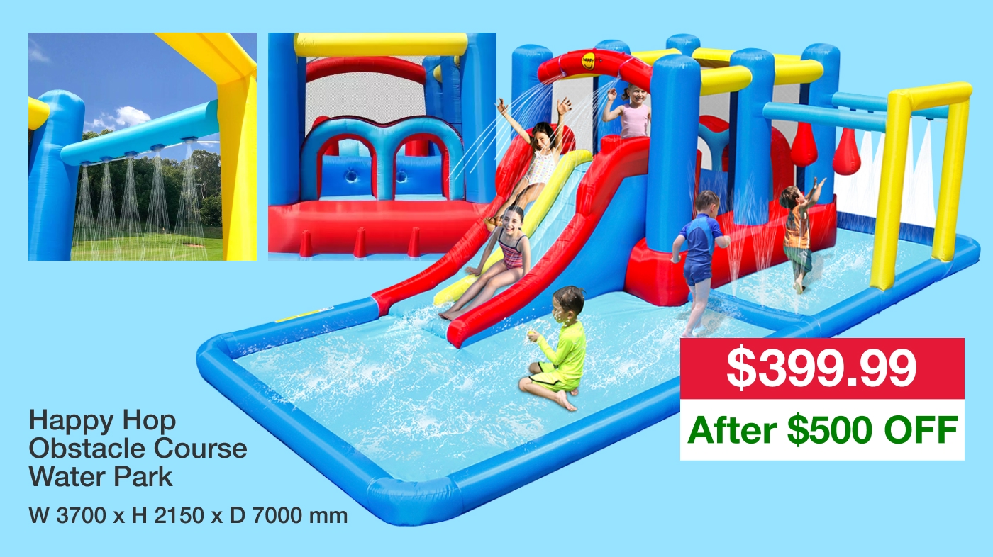 Happy Hop Obstacle Course Water Park