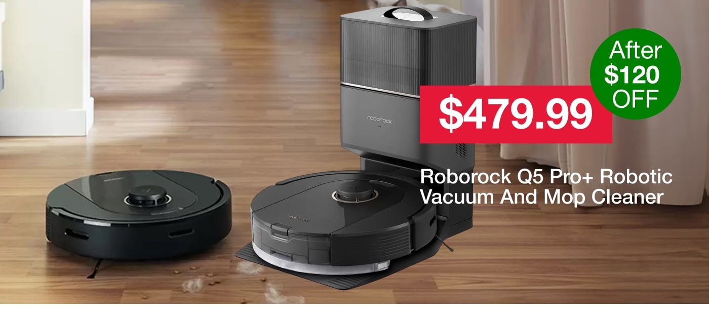 Roborock Q5 Pro+ Robotic Vacuum And Mop Cleaner