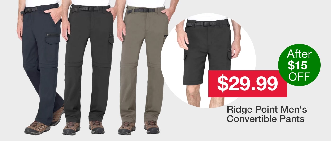 Ridge Point Men's Convertible Pants