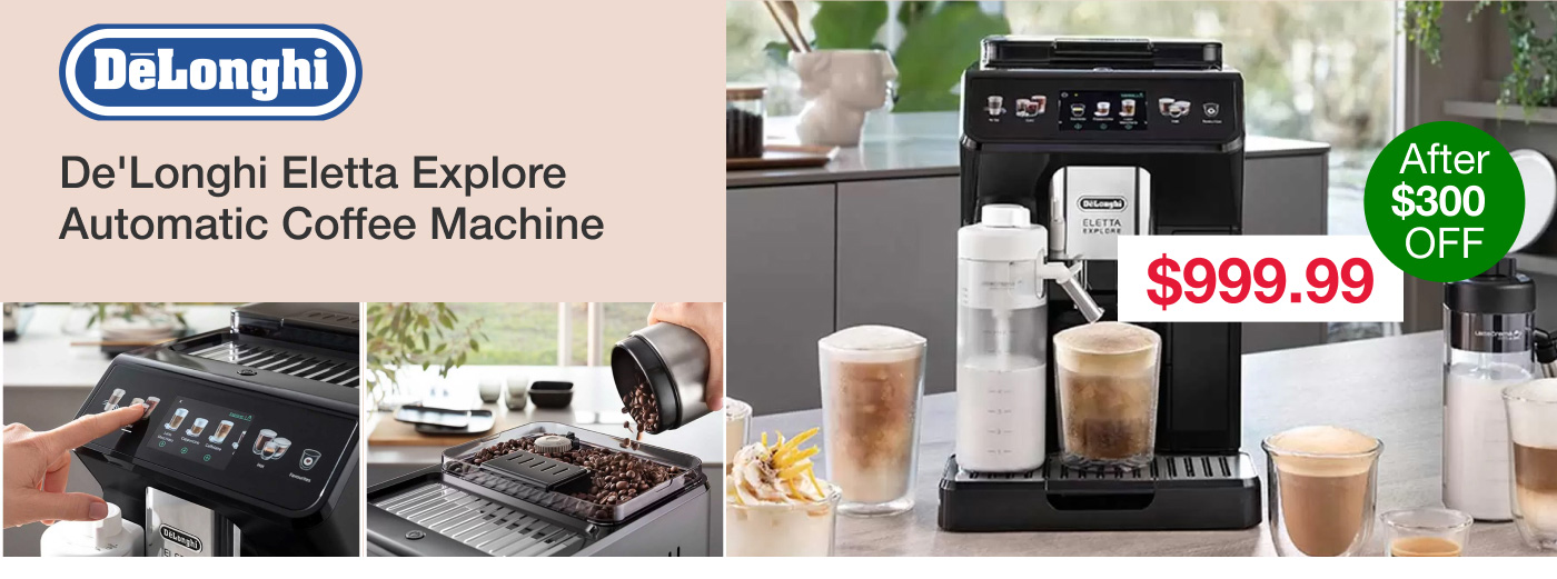 De'Longhi Eletta Explore Automatic Coffee Machine