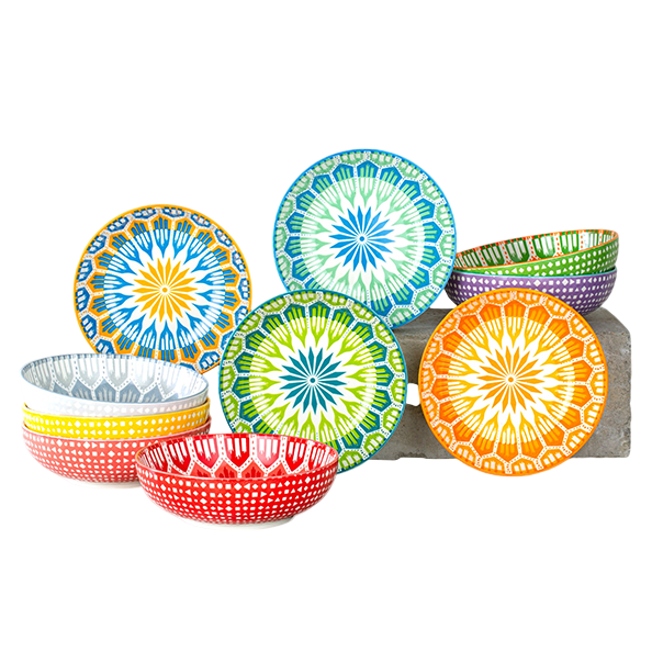 Signature Arrow Bowls 10 piece