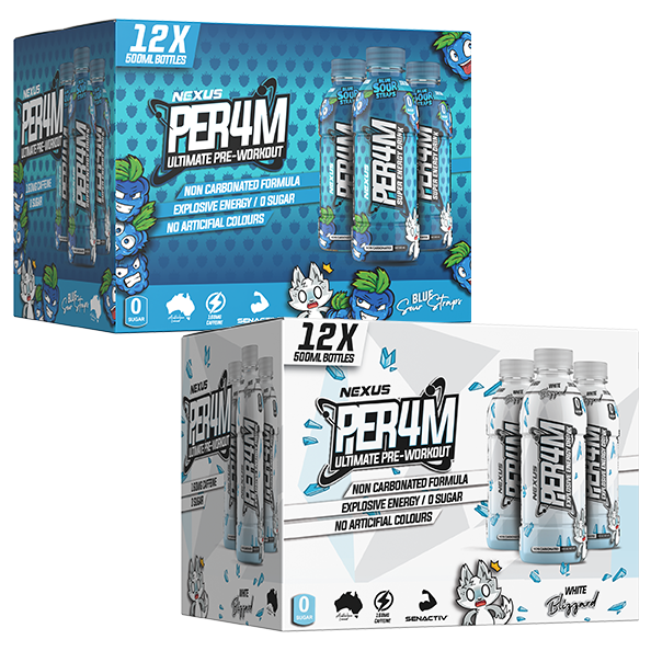 Nexus Per4m Pre-Workout Non Carbonated 12 x 500ml