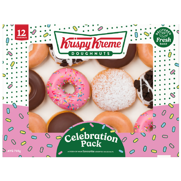 Krispy Kreme Celebration 12 pack