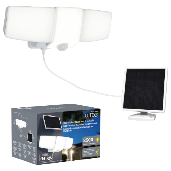 Lutec Solar Security Light