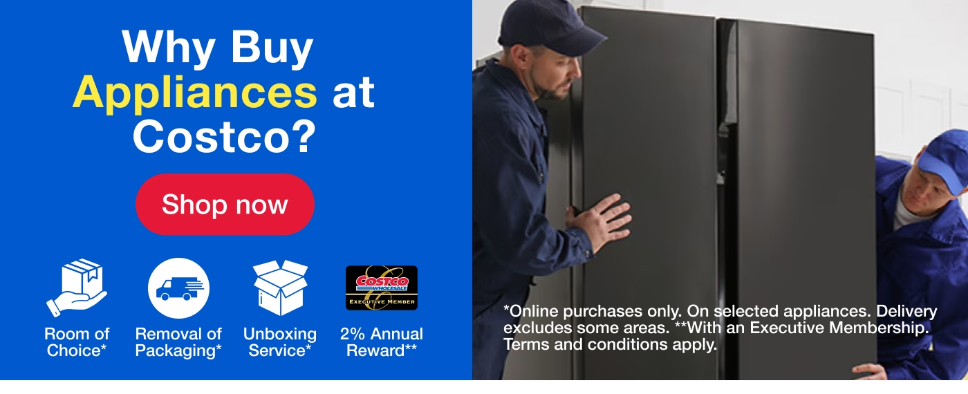 Why Buy Appliances at Costco