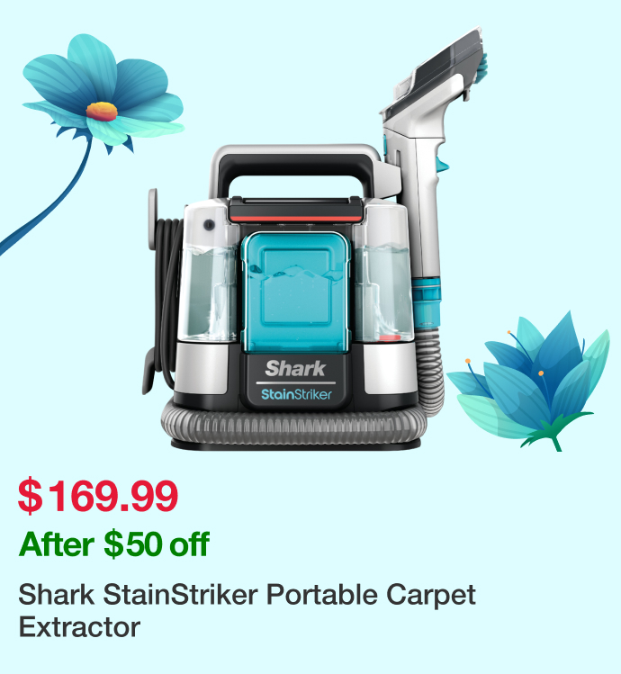Shark StainStriker Portable Carpet Extractor