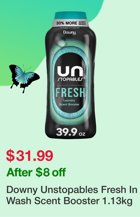 Downy Unstopables Fresh In Wash Scent Booster 1.13kg