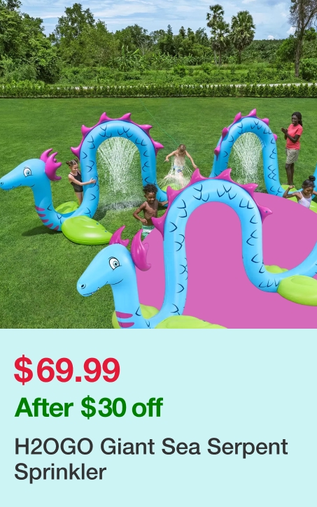 H2OGO Giant Sea Serpent Sprinkler