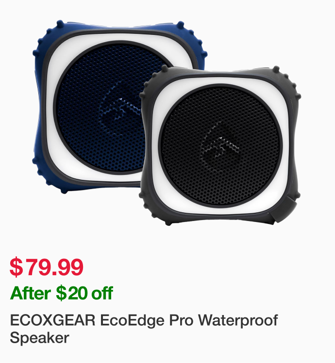 ECOXGEAR EcoEdge Pro Waterproof Speaker