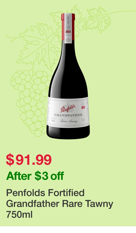 Penfolds Fortified Grandfather Rare Tawny 750ml