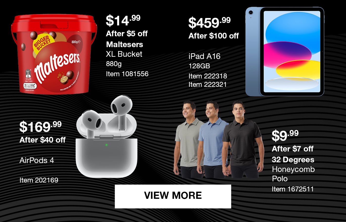 Early Black Friday Savings Items | Banner