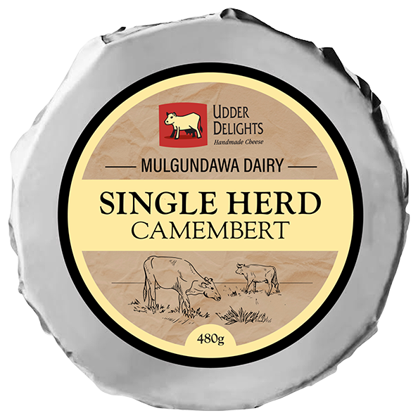 Udder Delights Single Herd Camembert 480g