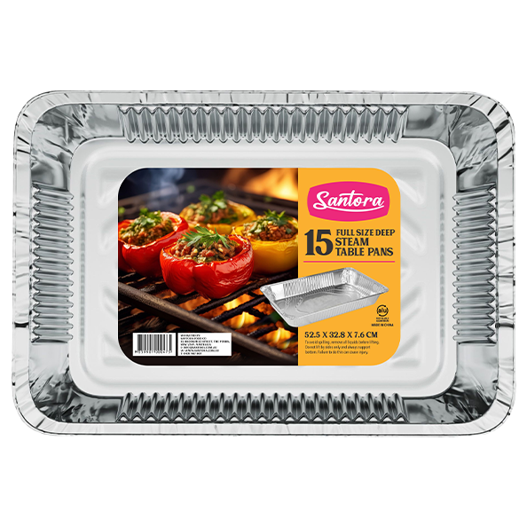 Santora Full Size Deep Table Pans 15 count