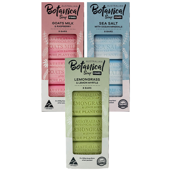 Australian Botanical Bar Soap 8 x 200g