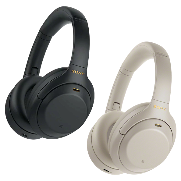 Sony Bluetooth Headphones Silver, WH1000XM4S and/or WH1000XM4B, Black