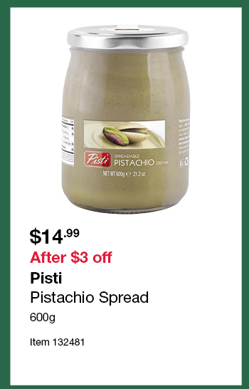 Pisti Pistachio Spread 600g