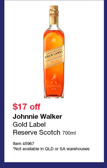 Johnnie Walker Gold Label Reserve Scotch 700ml