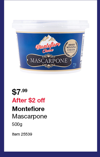 Montefiore Mascarpone 500g