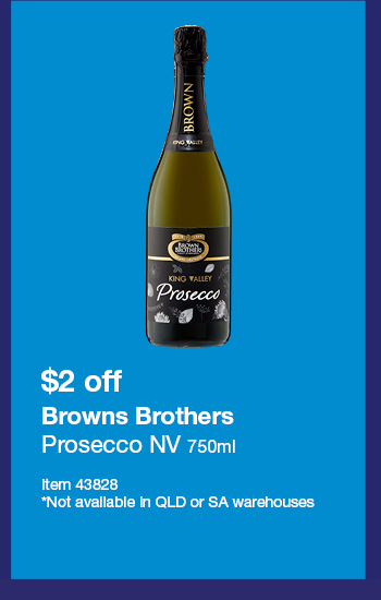 Browns Brothers Prosecco NV 750ml