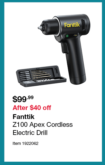 Fanttik Z100 Apex Cordless Electric Drill