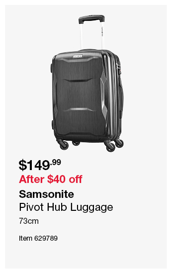 Samsonite Pivot Hub Luggage 73cm