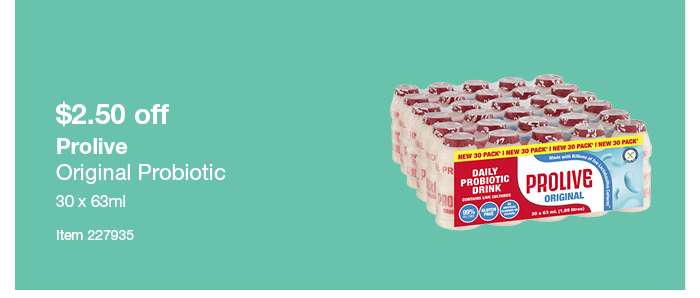 Prolive Original Probiotic 30 x 63ml