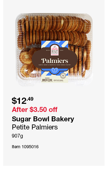 Sugar Bowl Bakery Petite Palmiers 907g