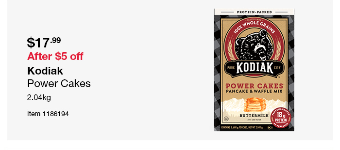 Kodiak Power Cakes 2.04kg