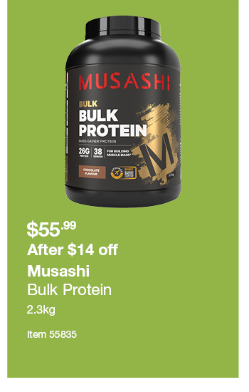 Musashi Bulk Protein 2.3kg