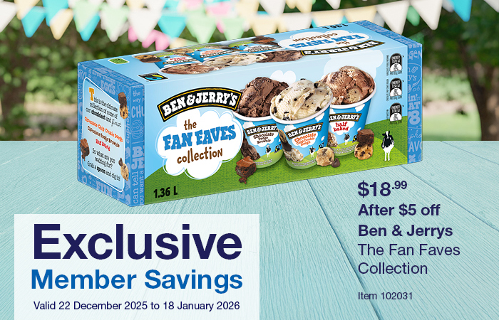 In-warehouse savings | Banner