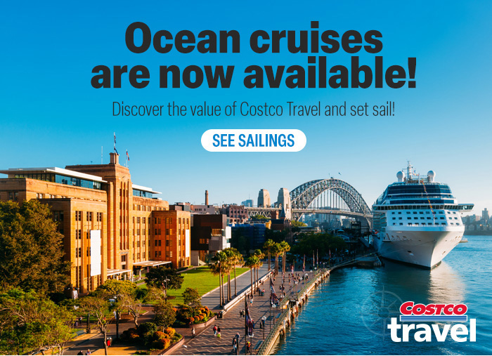 Ocean Cruises are now available! | Travel Banner