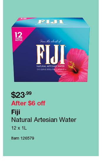 Fiji Natural Artesian Water 12 x 1L