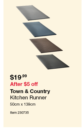 Town & Country Kitchen Runner 50cm x 139cm
