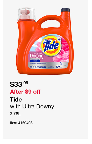 Tide with Ultra Downy 3.78L