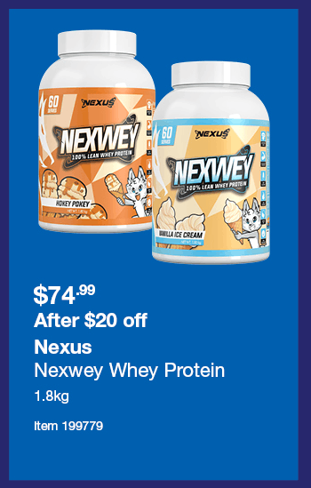 Nexus Nexwey Whey Protein 1.8kg