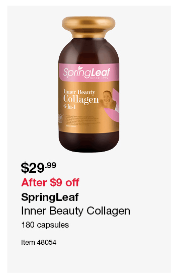 SpringLeaf Inner Beauty Collagen 180 capsules