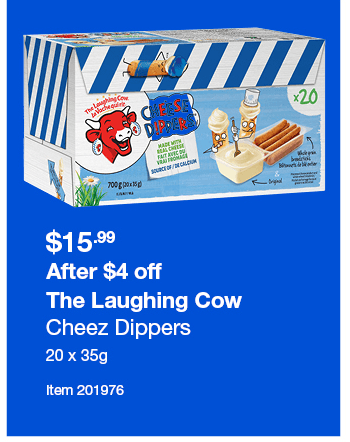 The Laughing Cow Cheez Dippers 20 x 35g