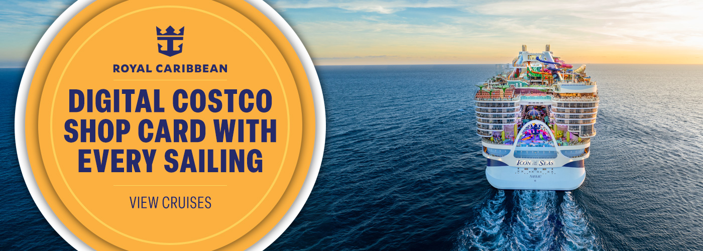 Royal Caribbean Digital Shop Card with every sailing