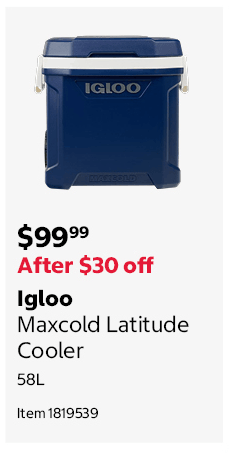 Igloo Maxcold Latitude Cooler 58L
