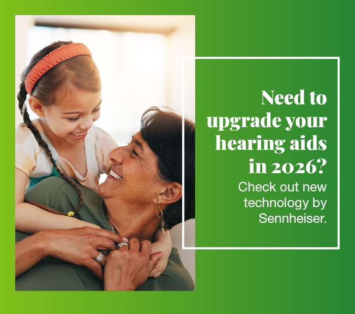 Need to upgrade your hearing aids in 2026? Check out new technology by Sennheiser.