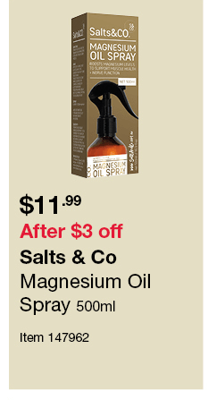 Salts & Co Magnesium Oil Spray 500ml