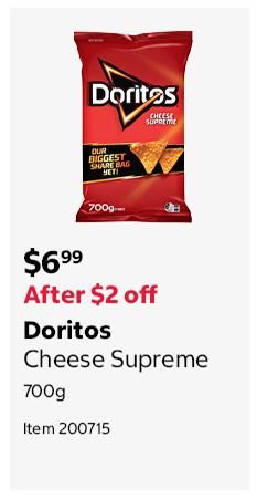 Doritos Cheese Supreme 700g