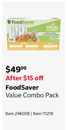 FoodSaver Value Combo Pack