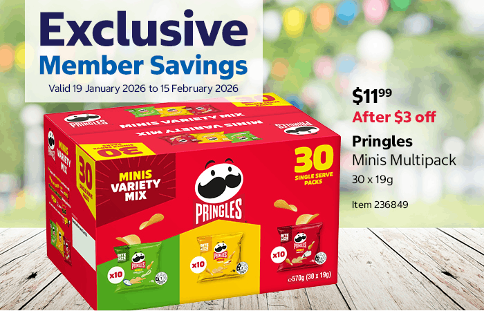 In-warehouse savings | Banner