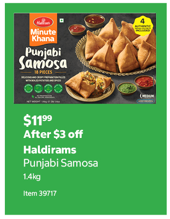 Haldirams Punjabi Samosa 1.4kg