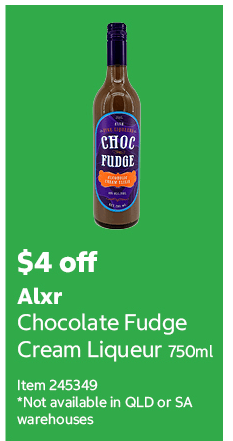 Alxr Chocolate Fudge Cream Liqueur 750ml