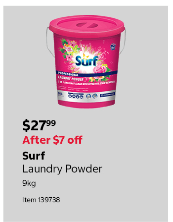 Surf Laundry Powder 9kg