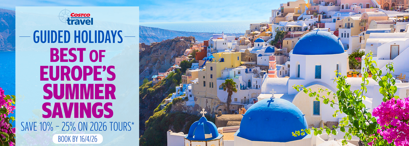 Guided Holidays Best of Europe's Summer Savings Greece
