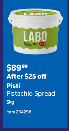Pisti Pistachio Spread 5kg
