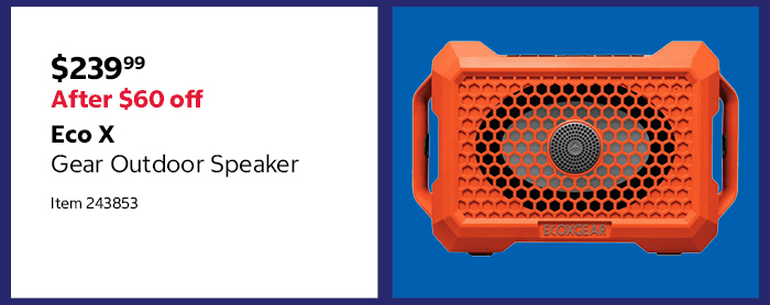 Eco X Gear Outdoor Speaker